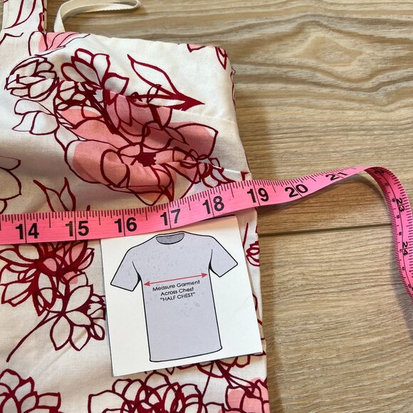 🌸Reitman's White Floral Sundress 100% Cotton Size 13 🌸 - Picture 11 of 11